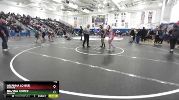 170 lbs Cons. Round 2 - Arianna Lo Bue, Elsinore vs Davyna Gomez, Anaheim