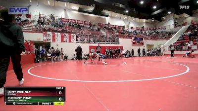 100 lbs Semifinal - Remy Whitney, EL RENO vs Cheenny Pham, Amarillo Caprock