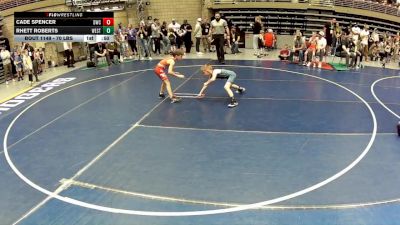 70 lbs Champ. Rd Of 16 - Rhett Roberts, Westlake vs Cade Spencer, Delta Wrestling Club