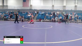 135 lbs Cons. Round 3 - James Diel, Rockford vs Kellan Carter, Scottsburg