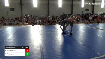 101 lbs Quarterfinal - Blade Walden, Team Tulsa vs Tyler Washburn, Garage Boyz