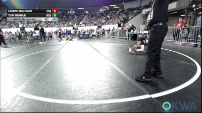 64 lbs Consi Of 8 #2 - Legend Bigheart, Sperry Wrestling Club vs Tom Trimble, Husky WC