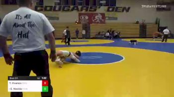 116 lbs Round Of 16 - Tyler Vivanco, Corner Canyon (UT) vs Elias Navida, Poway
