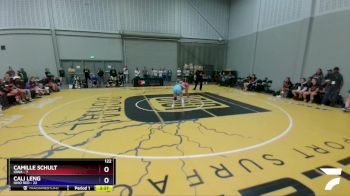 122 lbs Placement Matches (16 Team) - Camille Schult, Iowa vs Cali Leng, Ohio Red