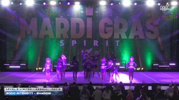 SoCo Intensity - Shadow [2026 L6 Limited - XSmall Day 2] 2026 Mardi Gras Grand Nationals