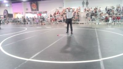 120 lbs Quarterfinal - Brandon Valenzuela, Pounders WC vs Isac Arteaga, New Faith Wrestling Ac