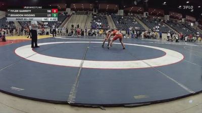 157 lbs Champ. Round 1 - Tyler Garrett, Truett-McConnell (Ga.) vs Brandon Higgins, Life