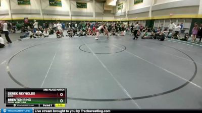 174 lbs 3rd Place Match - Derek Reynolds, EAFB vs Brenton Ring, Fossil Wrestling