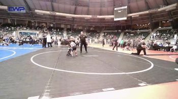 46 lbs Round Of 16 - Walker Williams, Oklahoma Phantom Wrestling Club (OPWC) vs Rhett Jenkins, Beggs Youth Wrestling Program