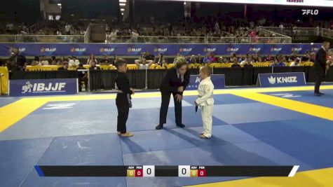 Ransom Outlaw Falotico vs Atlas Christos Ellinas 2026 Pan Kids Jiu-Jitsu IBJJF Championship