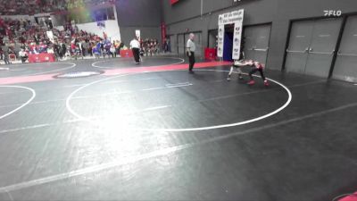 57 lbs Champ. Round 1 - Marcus Imboden, Port Washington Piranhas vs Cayson Thiel, Kimberly Wrestling Club