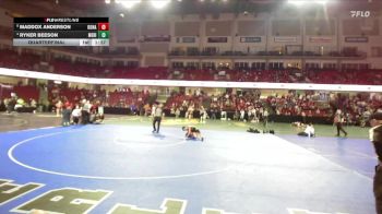 106 lbs Quarterfinal - Maddox Anderson, Kuna vs Ryker Beeson, Meridian