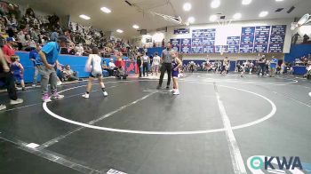 70 lbs Rr Rnd 3 - Karleigh Sneed, Chickasha Youth Wrestling vs William Moore-Woods, Division Bell Wrestling