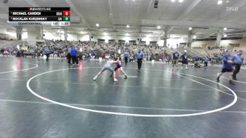 95 lbs Quarterfinal - Michael Carden, Big Red Wrestling Club vs Rocklan Kurzinsky, Wave Wrestling Club