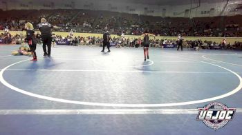 64 lbs Consi Of 8 #2 - Paxton Fellows, Firebird Elite vs Liam Wiederien, Carroll Wrestling Club