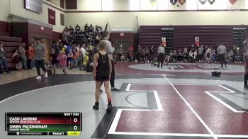 PW-11 lbs Cons. Round 1 - Cash Lansing, Denver Wrestling Club vs Owen Packingham, Marion Wolves