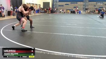 215 lbs Cons. Semi - Mason Williams, Bishop McNamara vs Luke Barulli, Archbishop Spalding