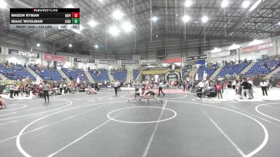 144 lbs Consi Of 8 #1 - Mason Ryman, Rapid City Stevens Raiders vs Isaac Woolman, Legacy Boltz WC