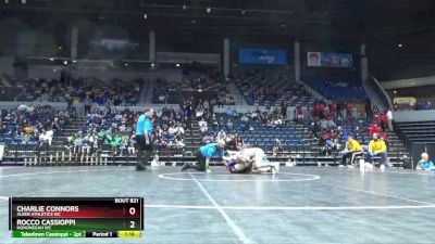 103 lbs 1st Place Match - Rocco Cassioppi, Hononegah WC vs Charlie Connors, Alber Athletics WC