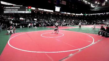 55 lbs Champ. Round 1 - Amare Muhammad, LEO1 vs Conner Walker, RIKA