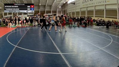 132 lbs Champ. Round 2 - Keith Shelton, Wyoming vs Tas Storer, California