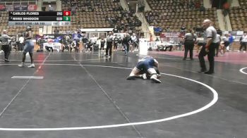 6A 165 lbs Quarterfinal - Rives Whiddon, Gulf Shores vs Carlos Flores, Spain Park Hs