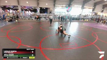 127 lbs 5th Place Match - Jazale Garcia, MAAC Wrestling vs Nyla Kazzi, NB Elite Wrestling Club