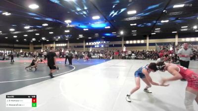 133 lbs Rr Rnd 1 - James Romero-Montoya, Robertson vs Esequiel MascareÃ±as, Wlv Jr Wrestling