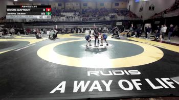 165 lbs 3rd Place - Simone Leapheart, Germantown Friends vs Abigail Gilbert, Hyde School