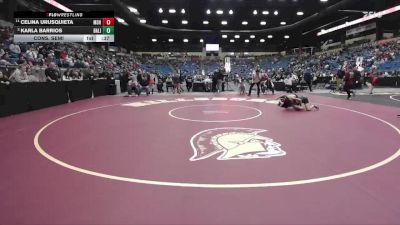 115 lbs Cons. Semi - Celina Urusquieta, Maize South Hs vs Karla Barrios, Basehor-Linwood HS