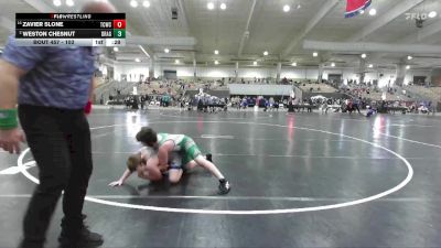103 lbs 5th Place Match - Zavier Slone, White Buffalo Wrestling Academy vs Weston Chesnut, Williamson Co Wrestling Club