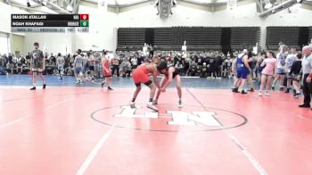 131 lbs Rr Rnd 1 - Mason Atallah, New England Gold - MSC vs Noah Khafagi, RedNose Wrestling School - MSC
