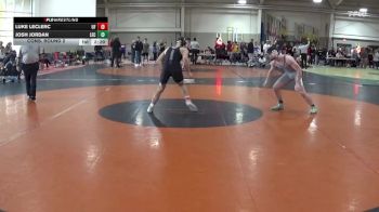165 lbs Cons. Round 2 - Josh Jordan, Lake Erie College vs Luke Leclerc, Bellarmine