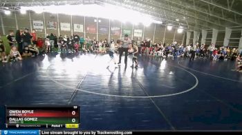 59 lbs Quarters & Wb (16 Team) - Dallas Gomez, Idaho 1 vs Owen Boyle, Bear Cave