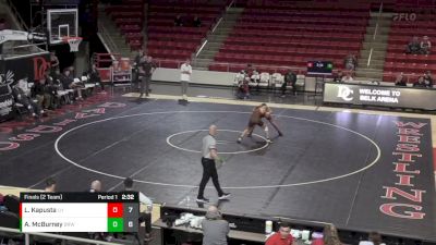 149 lbs Finals (2 Team) - Austin McBurney, Brown vs Lucas Kapusta, Lock Haven