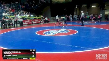 5A-106 lbs Quarterfinal - ANDREW SALMERON, Loganville HS vs Gabriel Easey, Ola