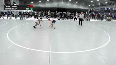113 lbs Champ. Rd Of 16 - Noah Thomas, Xtreme Training vs George Jolley, Wolf Gang Wrestling Academy