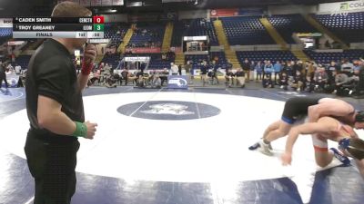 165 lbs Final - Caden Smith, Central Catholic vs Troy Greaney, Leominster