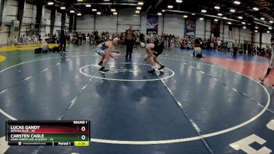 130 lbs Rd# 4- 2:00pm Friday Final Pool - Carsten Cagle, Lions Wrestling Academy vs Lucas Gandy, Gotcha Blue