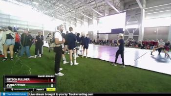 113 lbs Champ. Round 2 - Jayden Wren, Clovis vs Bryson Fullmer, Springville