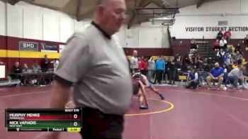 157 lbs Cons. Semi - Murphy Menke, Ponderosa vs Nick Vafiadis, New Kent