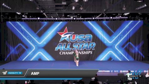 Amp [2022 CheerForce Arizona L1 Youth] 2022 USA All Star Anaheim Super Nationals
