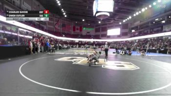 150 lbs 9th Place Match - Owen Cutler, Eagle vs Charles Savoie, Centennial