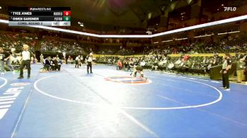 190 Class 3 lbs Cons. Round 3 - Tyce Jones, Marshfield vs Owen Gardner, Festus