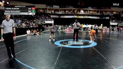 4A 114 lbs Cons. Round 1 - Larry Duran, Belen vs Max Maes, Taos