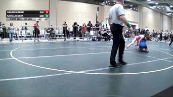 116 lbs Consi Of 8 #2 - Hailee Moder, Black Flag Wr Ac vs Kaira Acosta, Garden City HS