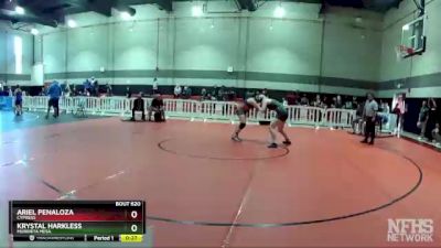 Cons. Round 3 - Krystal Harkless, Murrieta Mesa vs Ariel Penaloza, Cypress