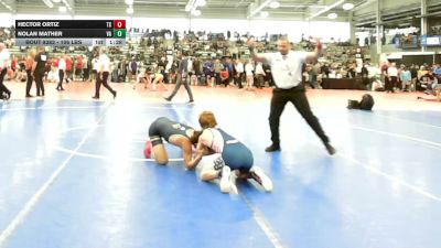 106 lbs Semifinal - Hector Ortiz, TX vs Nolan Mather, VA