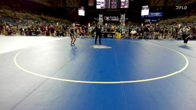 100 lbs Cons 8 #1 - Zurri Zamora, TX vs Edyn Hartman, AZ