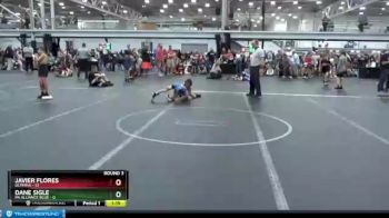 56 lbs Round 3 (4 Team) - Dane Sigle, PA Alliance Blue vs Javier Flores, Olympia